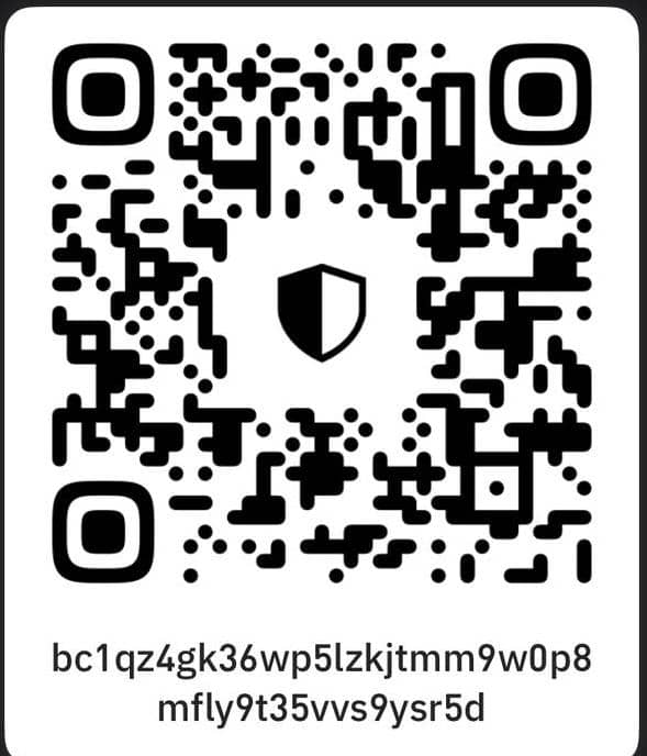 Bitcoin Deposit QR Code