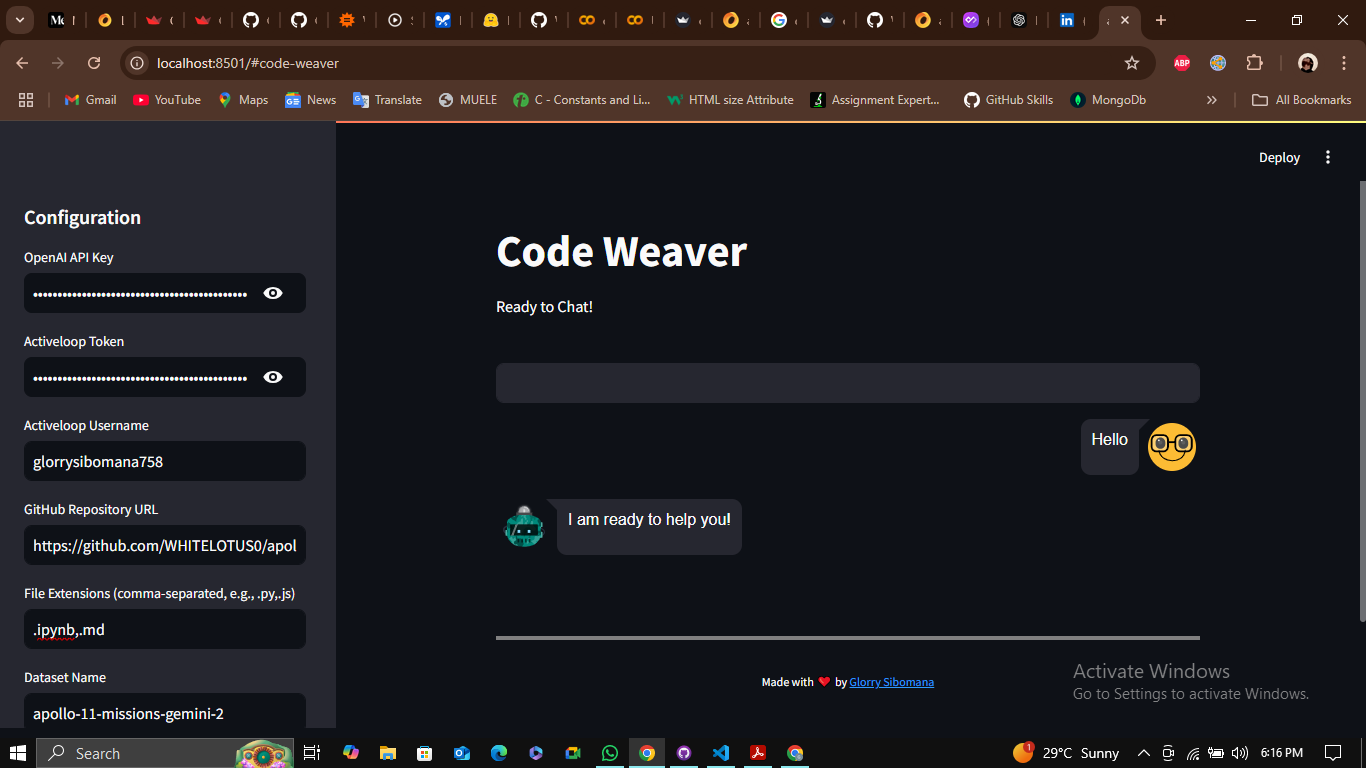 Code Weaver Screenshot